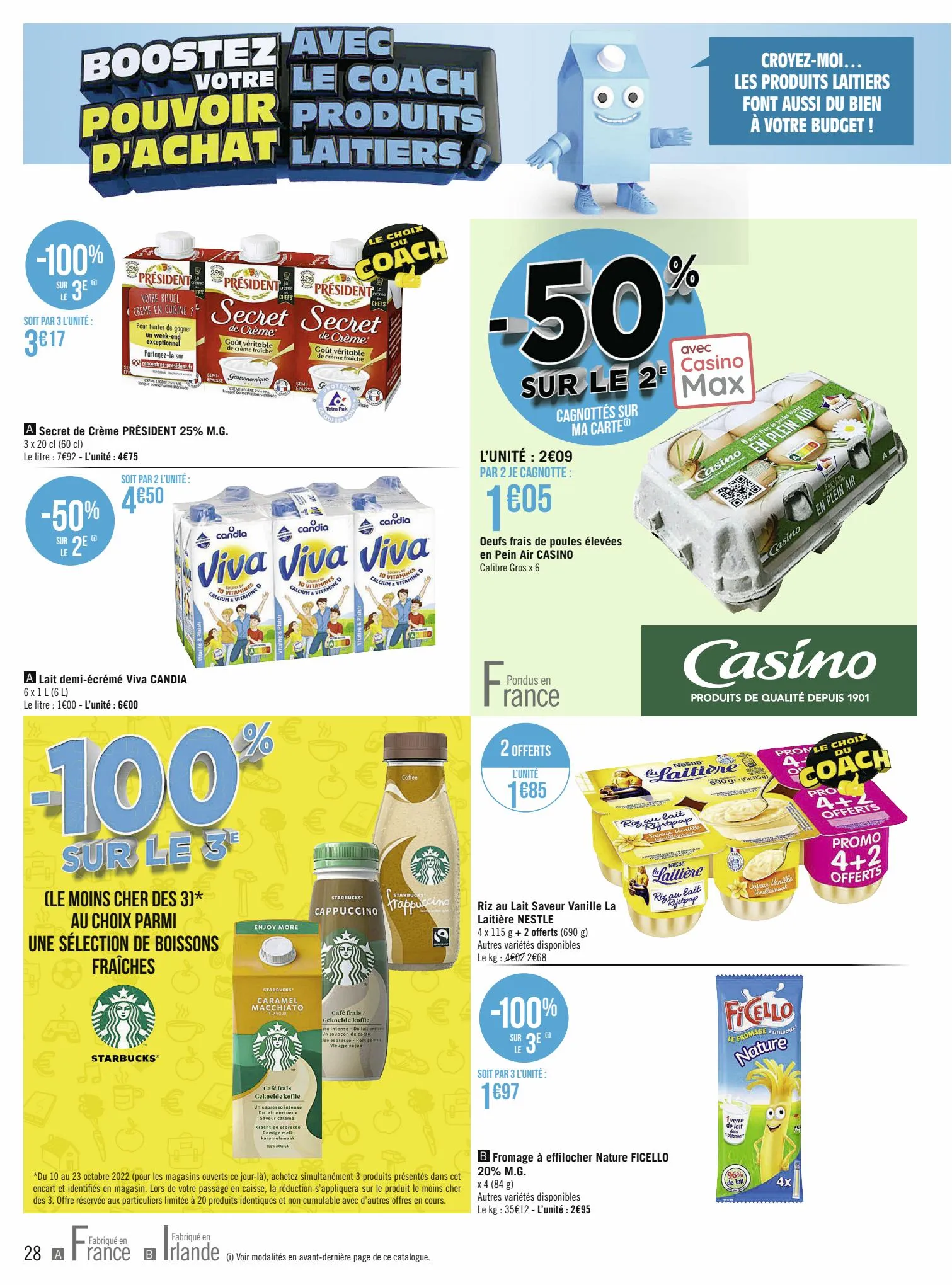 Catalogue Le plein de produits pour 1€, page 00028