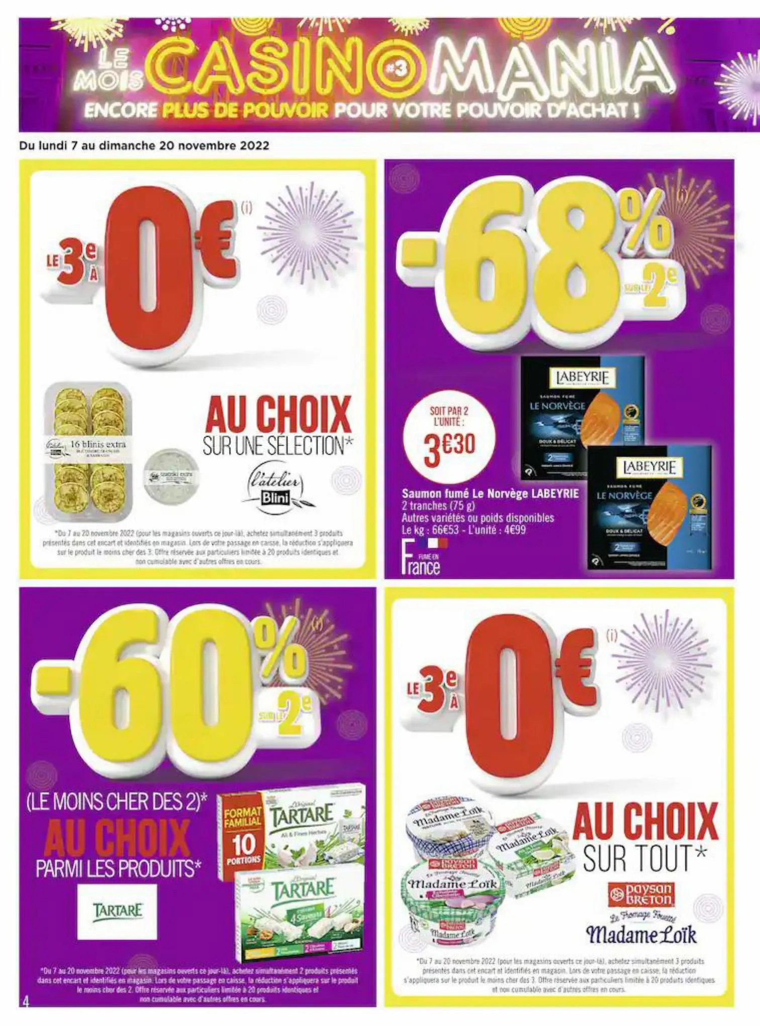 Catalogue Hypermarché Casino PROMOS, page 00004