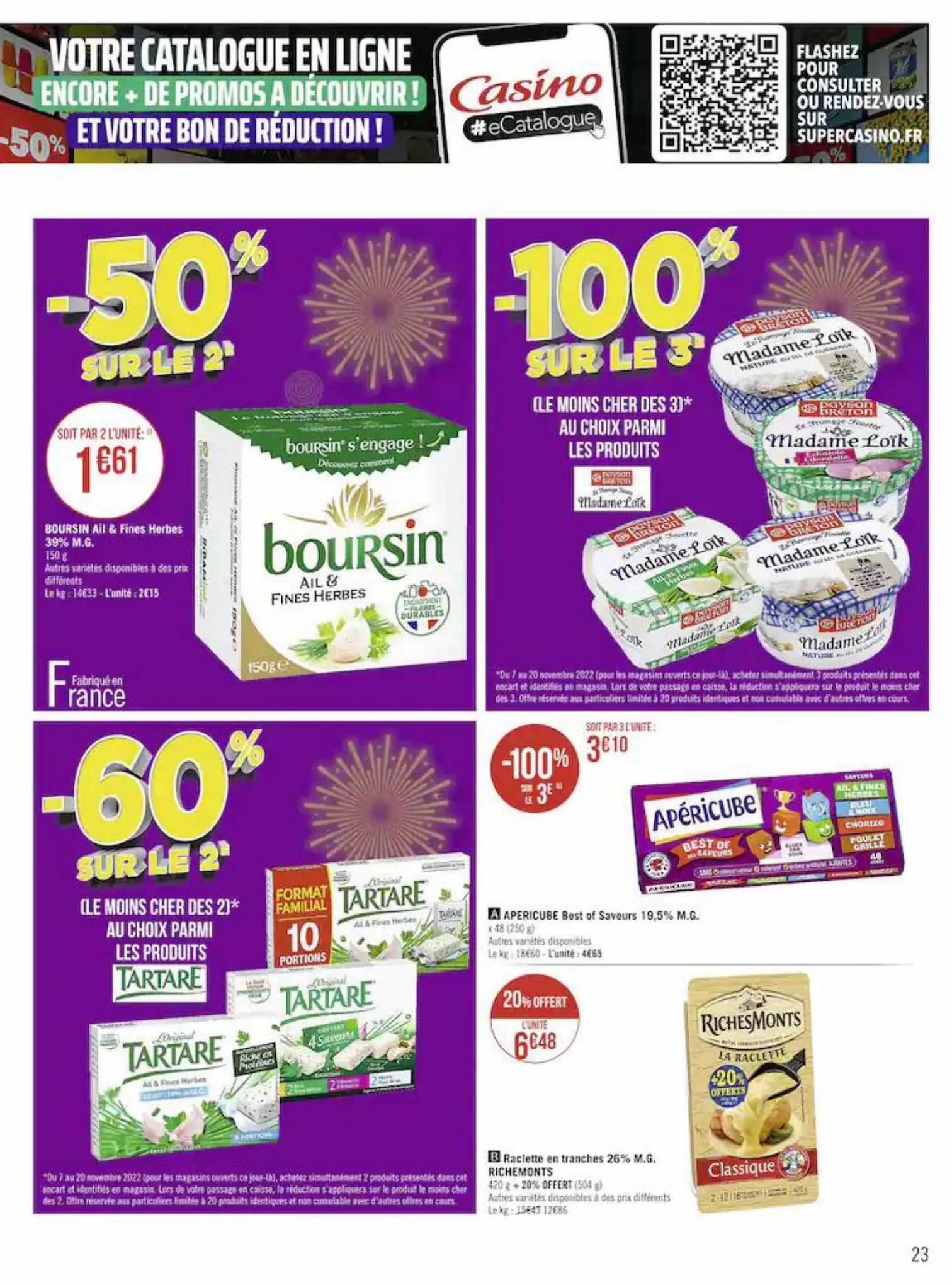 Catalogue Hypermarché Casino PROMOS, page 00023