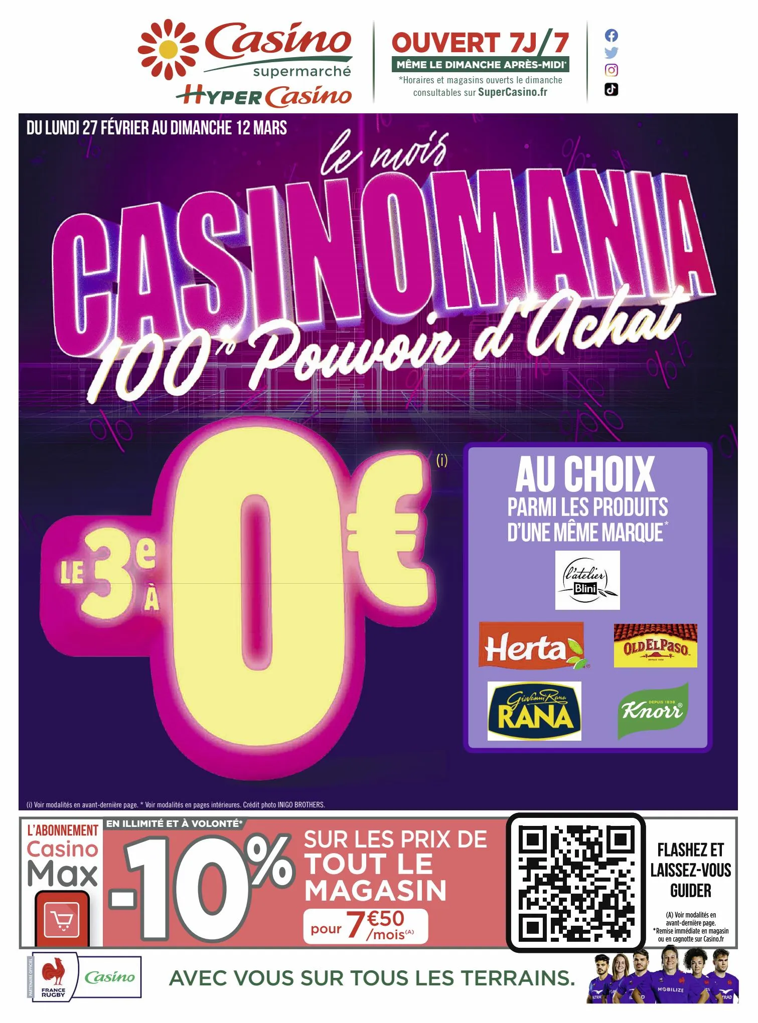 Catalogue Catalogue Hypermarché Casino, page 00001
