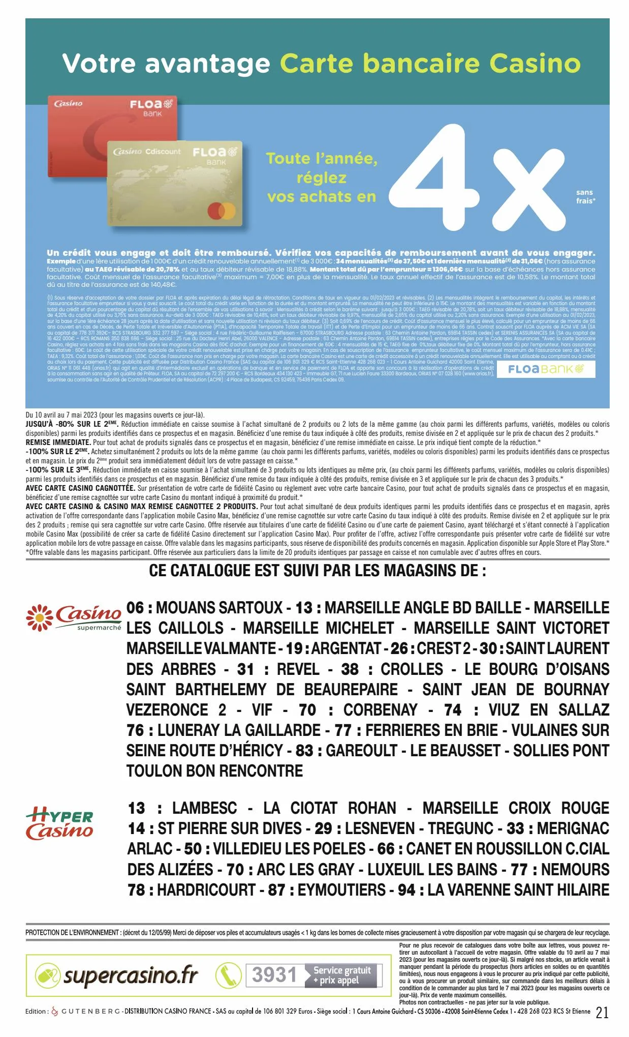 Catalogue Les Belles Inspirations MAISON, page 00021