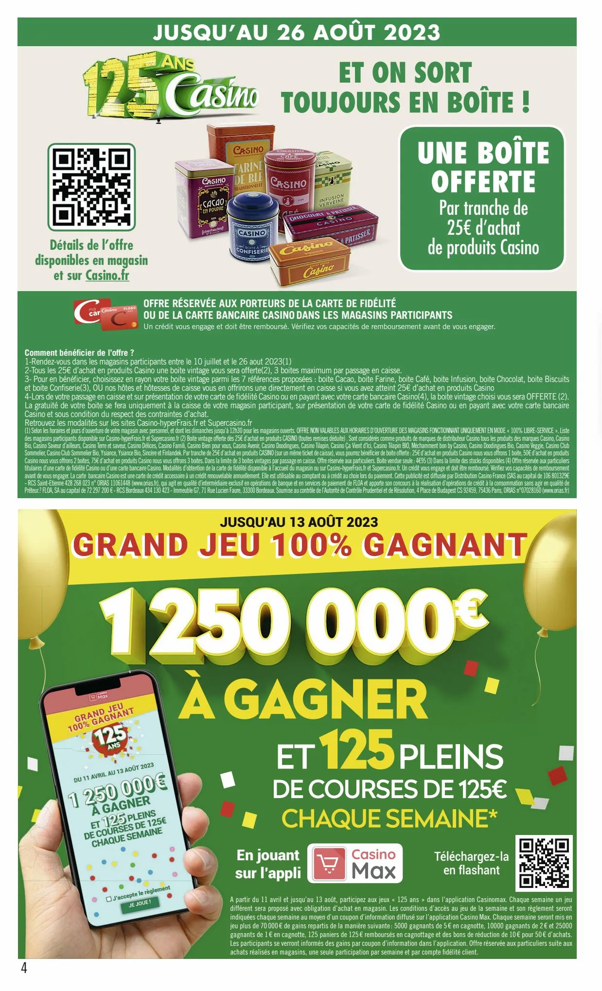 Catalogue Catalogue Hypermarché Casino, page 00004
