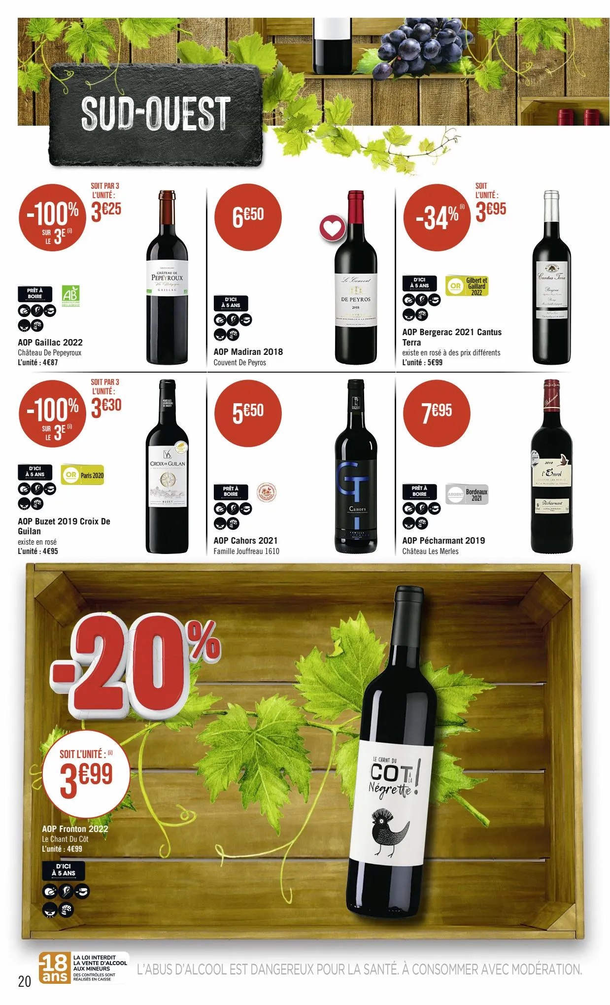 Catalogue FOIRE AUX VINS, page 00020