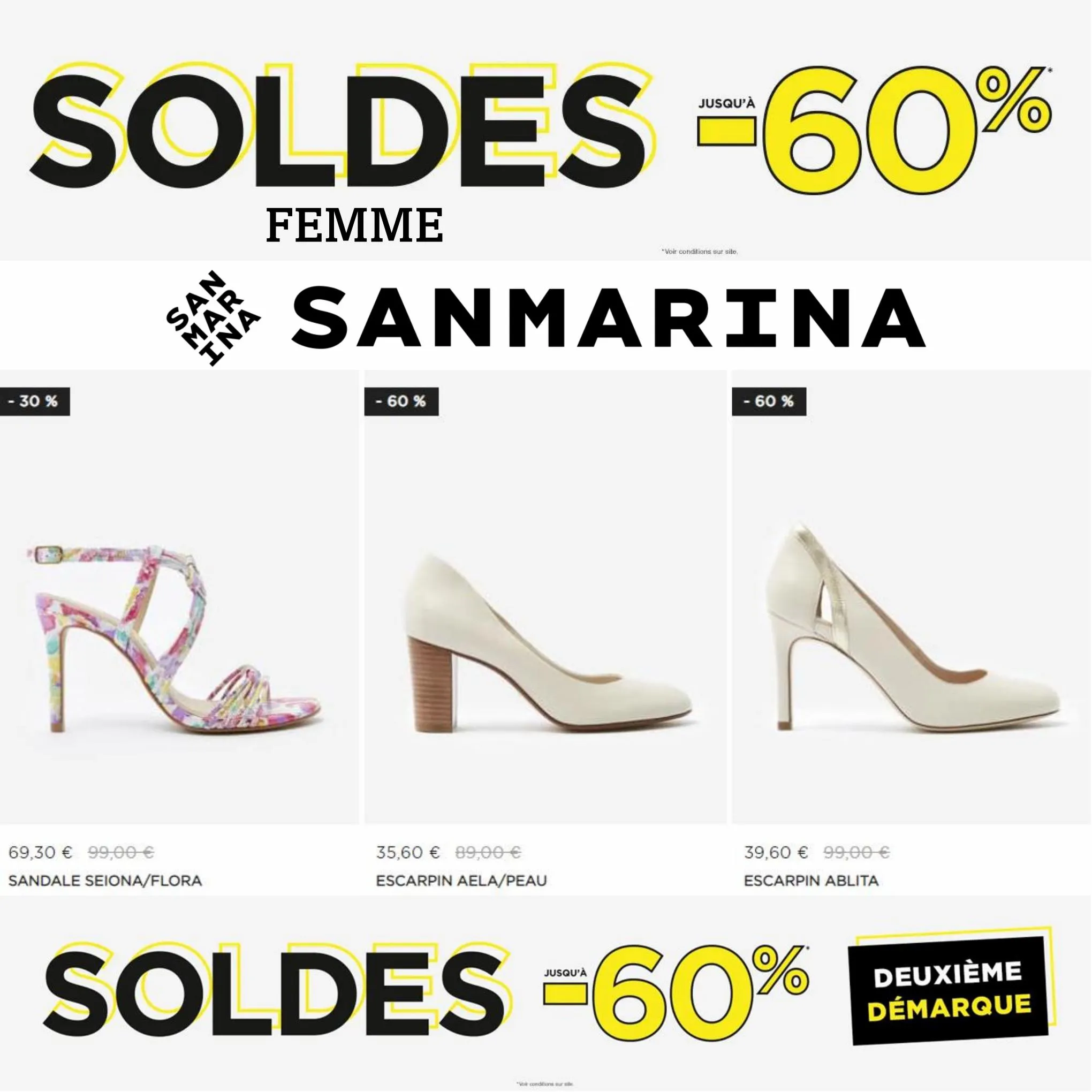 Catalogue SOLDES FEMME -60%, page 00001