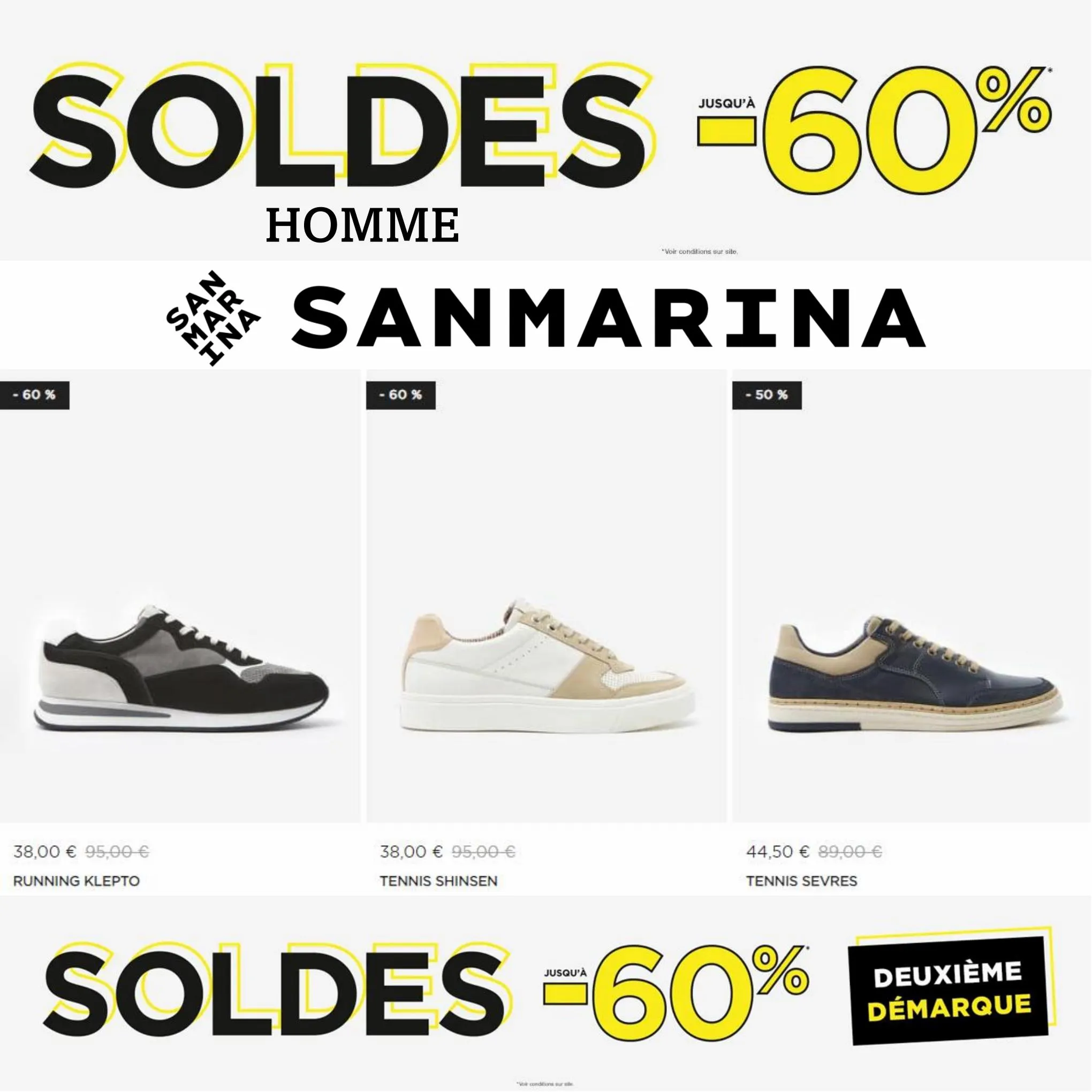 Catalogue SOLDES HOMME -60%, page 00001