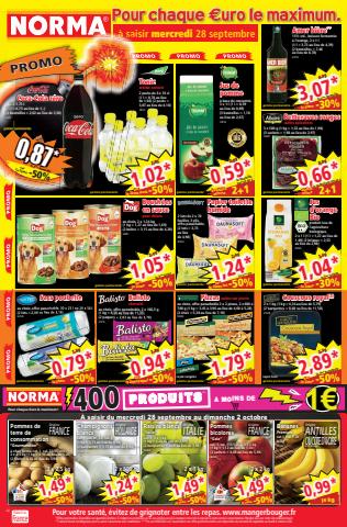 Promos de Discount Alimentaire | Catalogue Norma sur Norma | 28/09/2022 - 04/10/2022