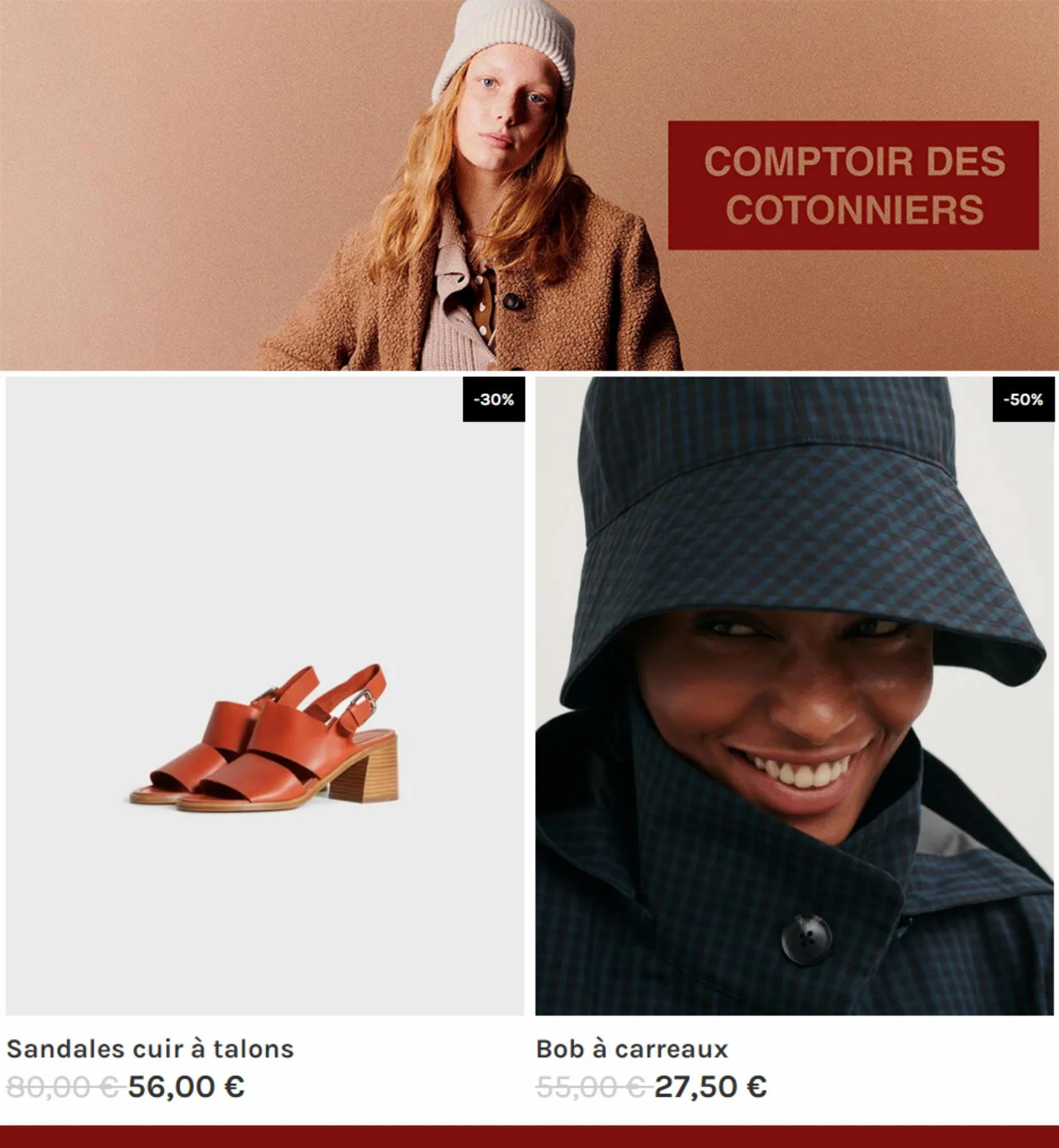 Catalogue Soldes Comptoir des cotonniers, page 00005