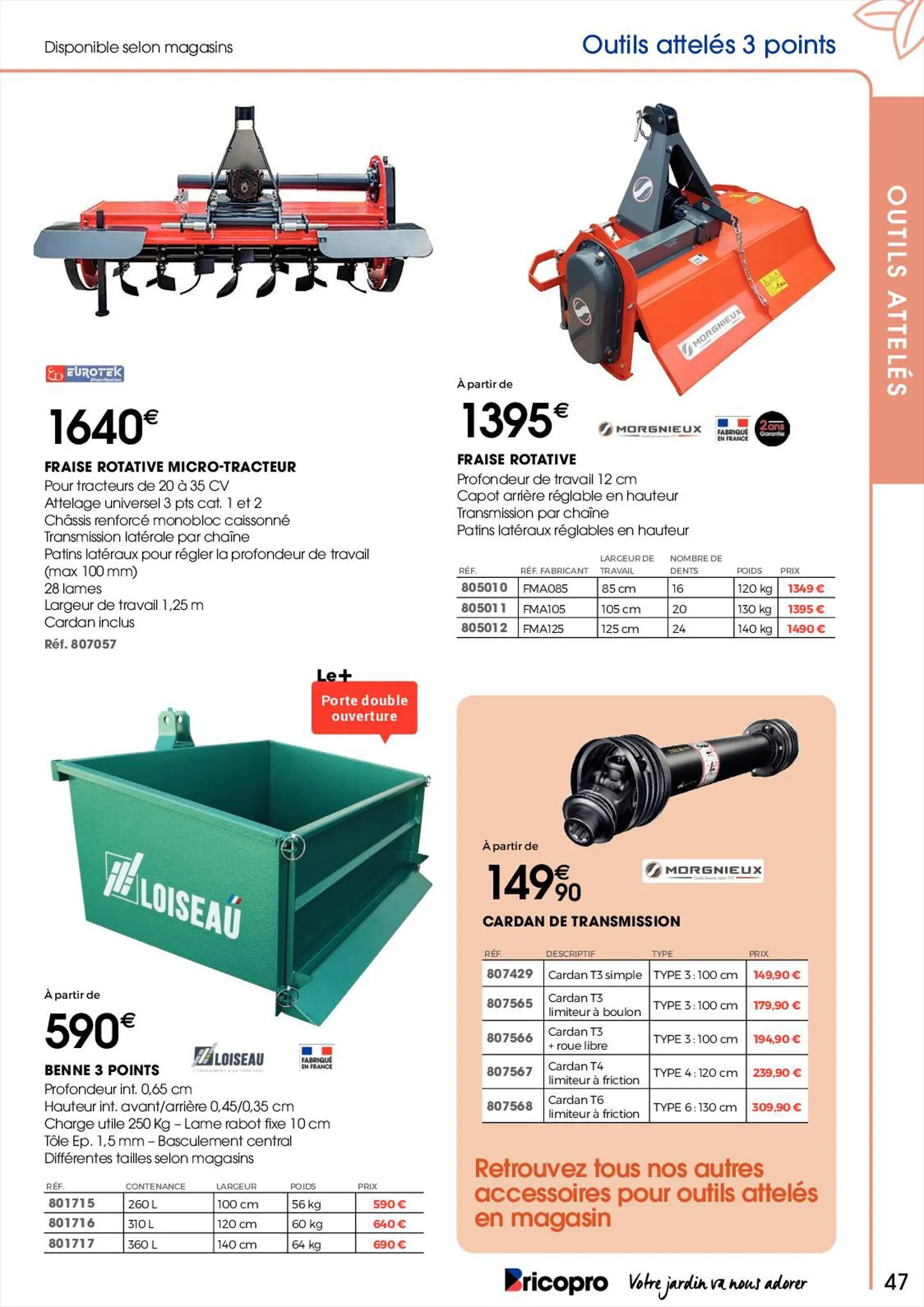 Catalogue Catalogue Brico Pro, page 00047