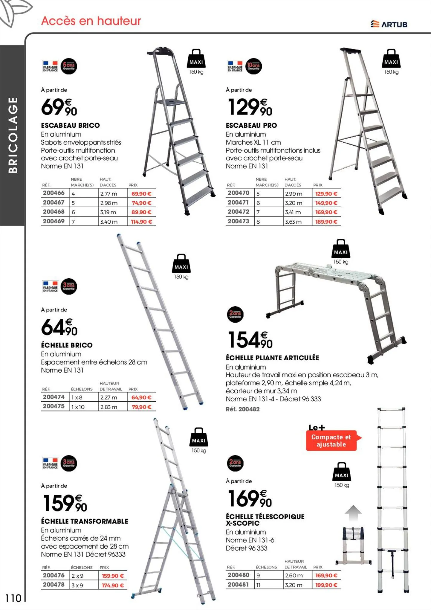 Catalogue Catalogue Brico Pro, page 00110