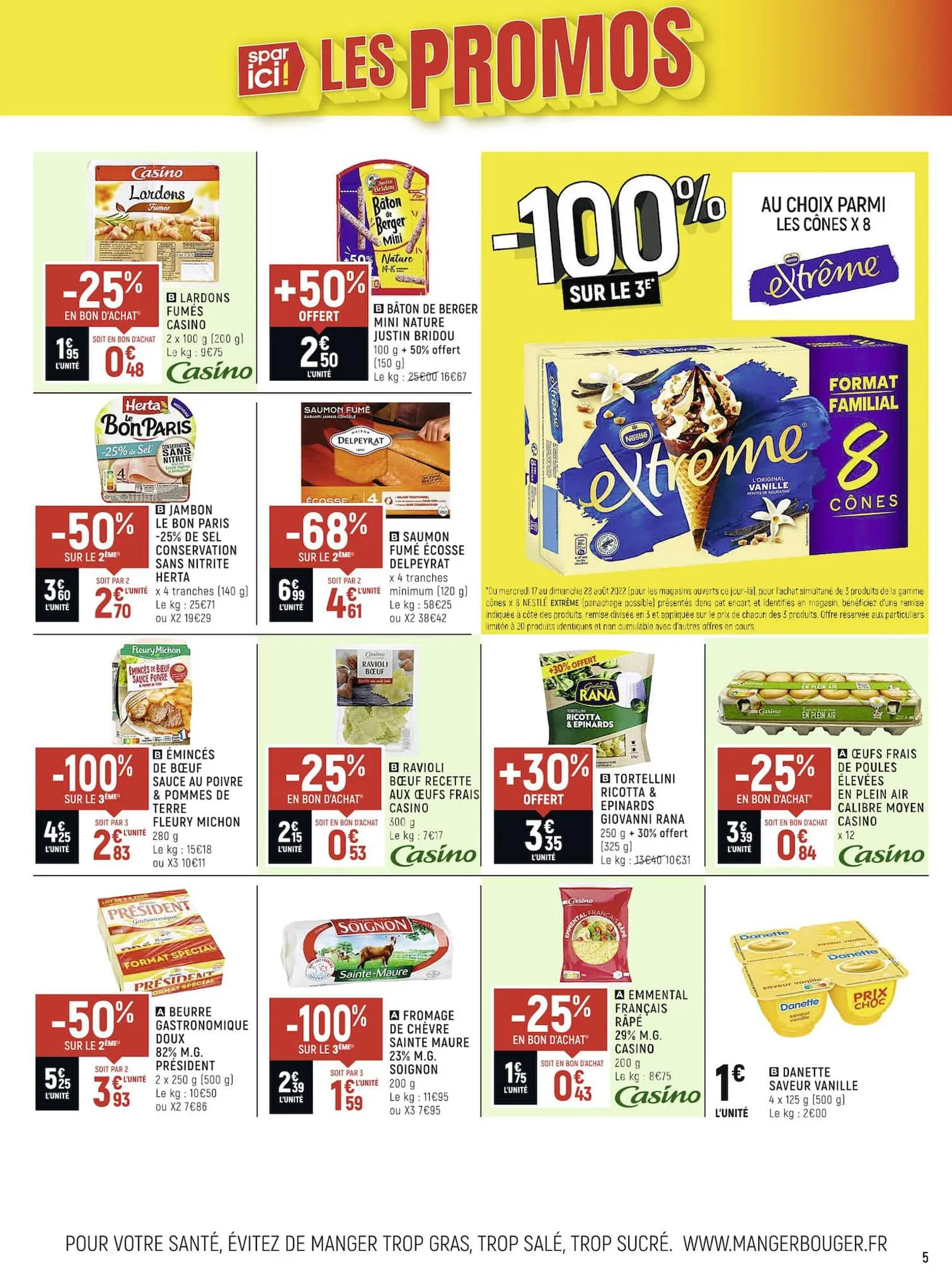 Catalogue Les promos de la rentrée !, page 00005