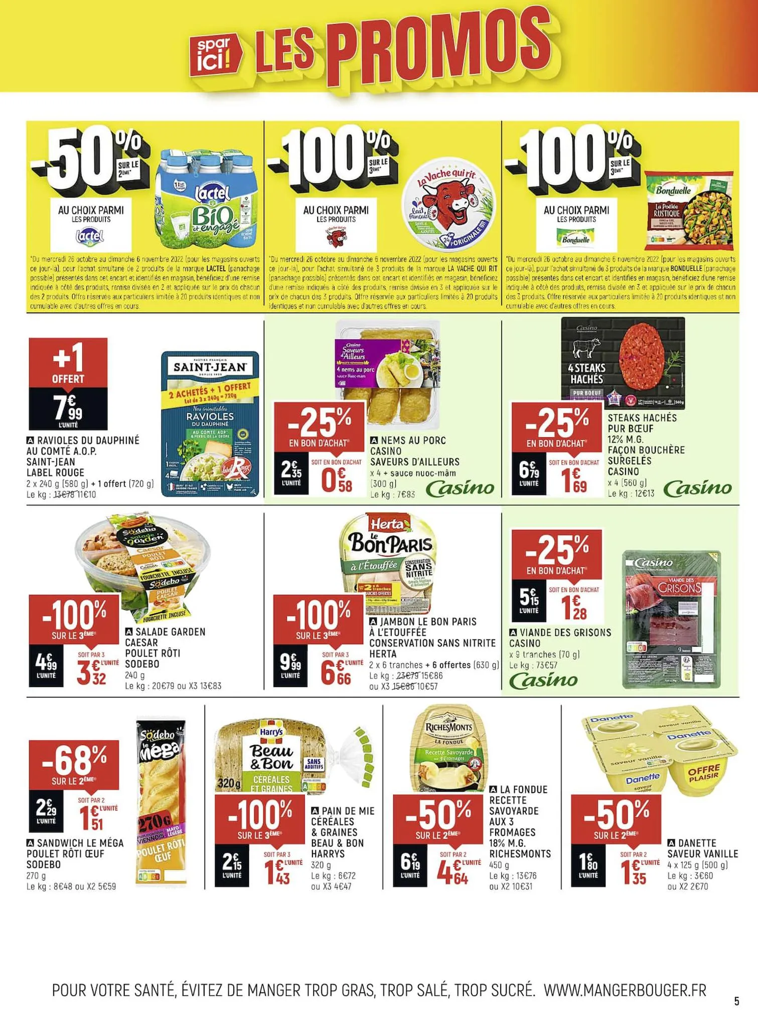 Catalogue Les saveurs des promos, page 00005