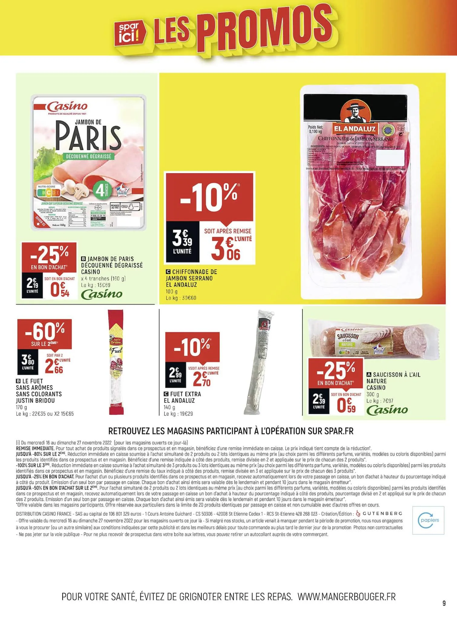 Catalogue Des promos gourmandes !, page 00009