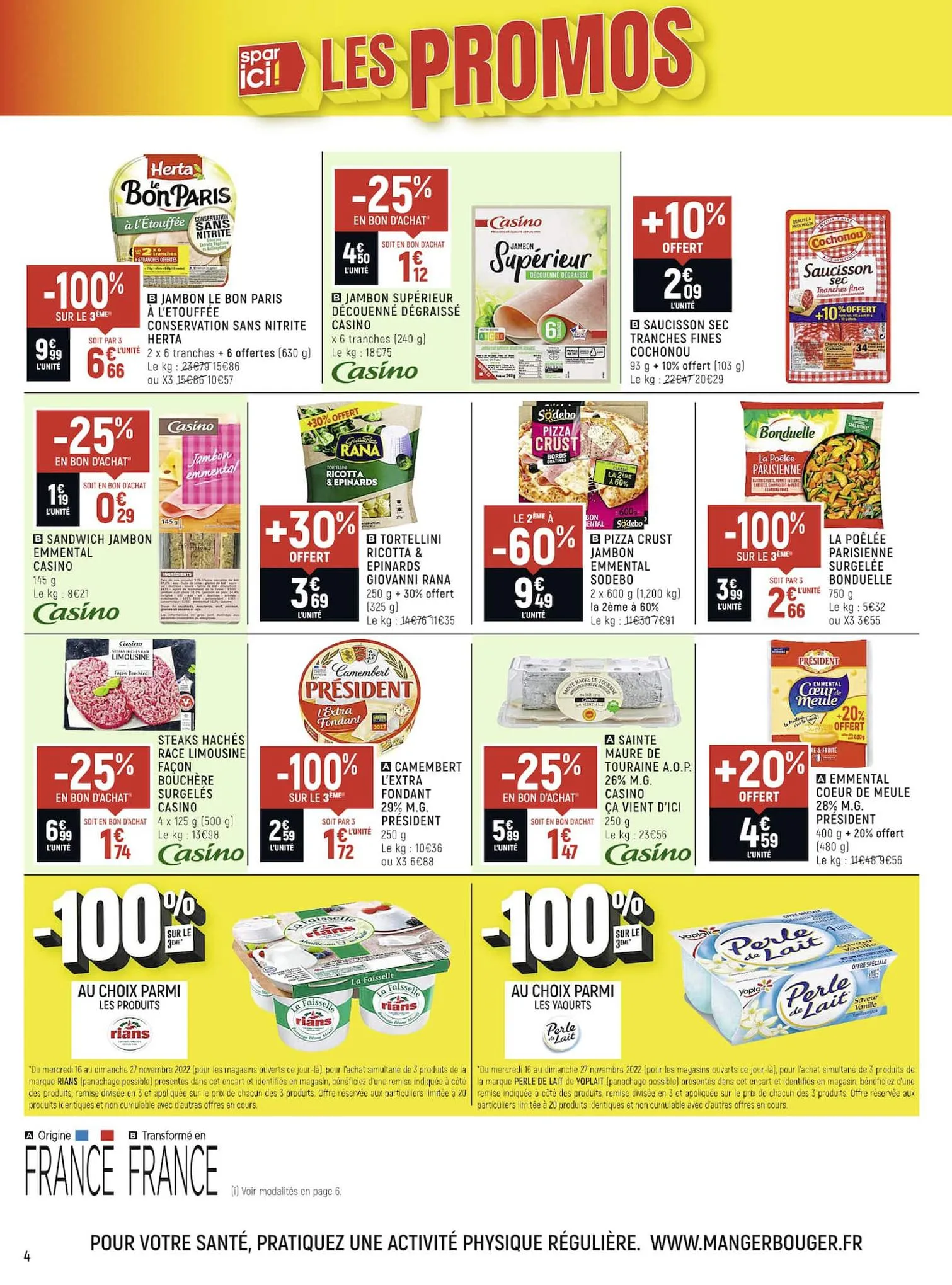 Catalogue Les promos entrent en jeu !, page 00004