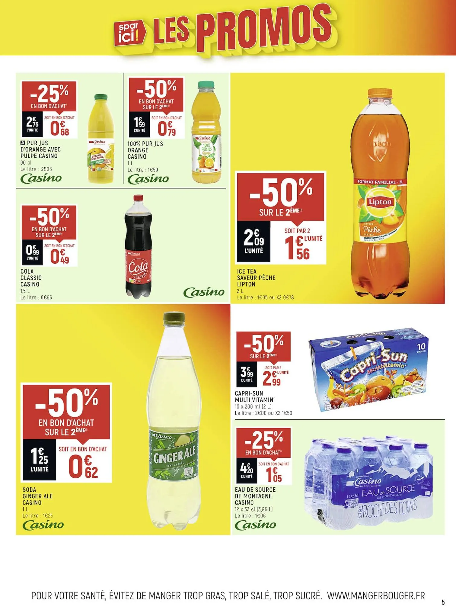 Catalogue Des promos gourmandes !, page 00005