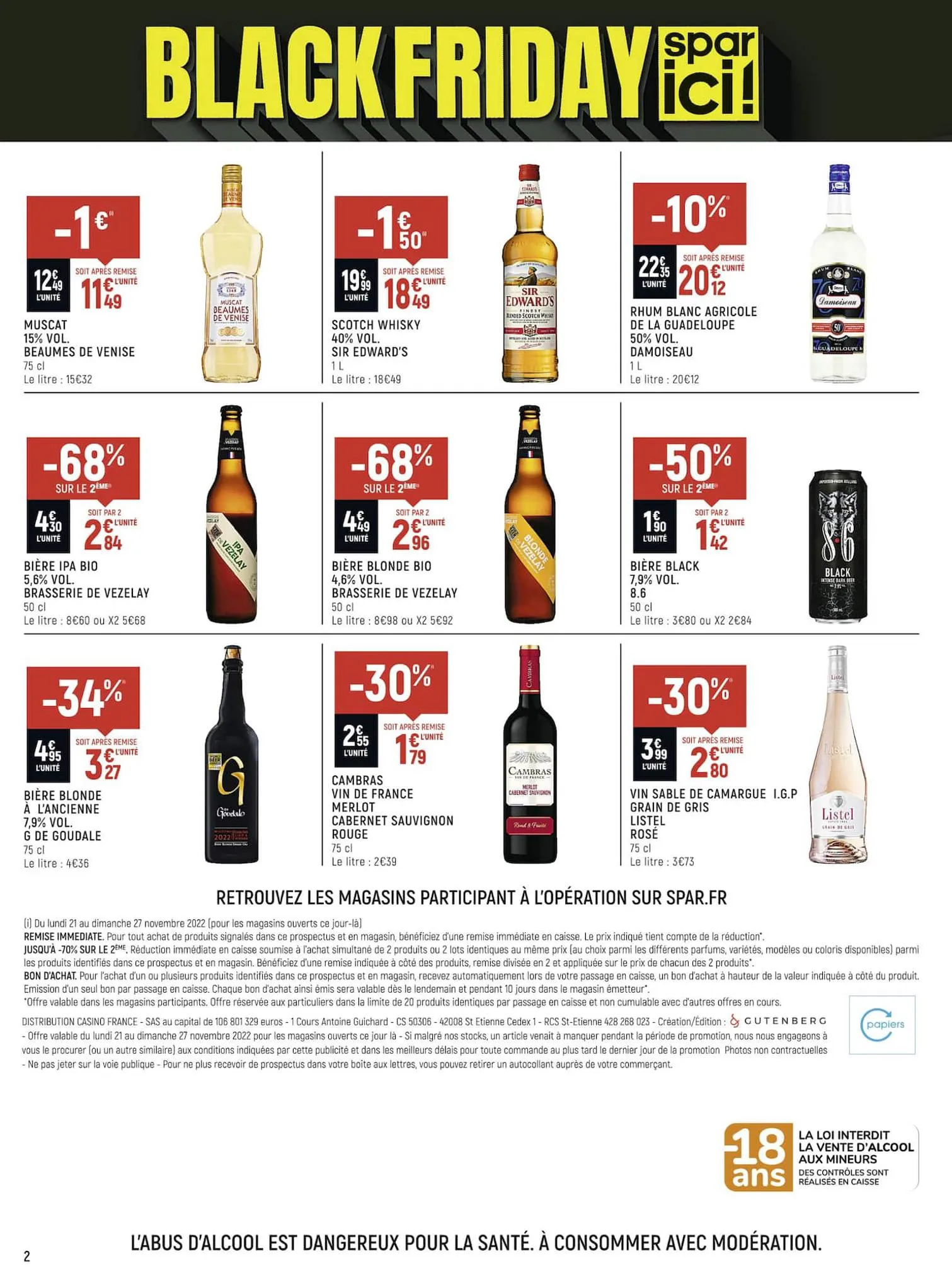 Catalogue Black Friday spar ici !, page 00002