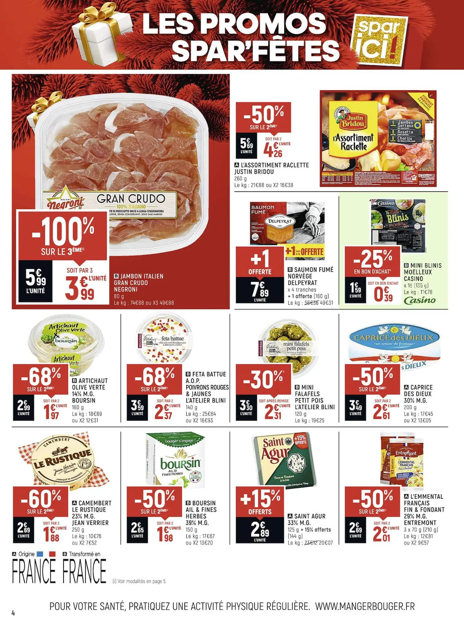 Catalogue Les promos Spar'Fêtes, page 00004