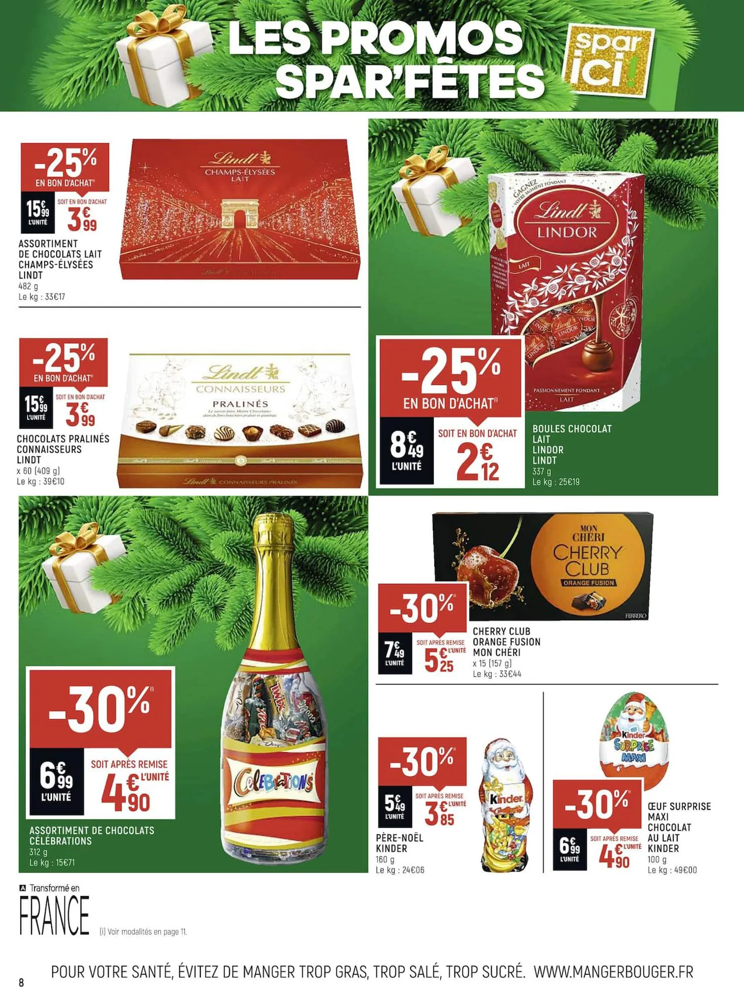 Catalogue Les promos Spar'fêtes, page 00008