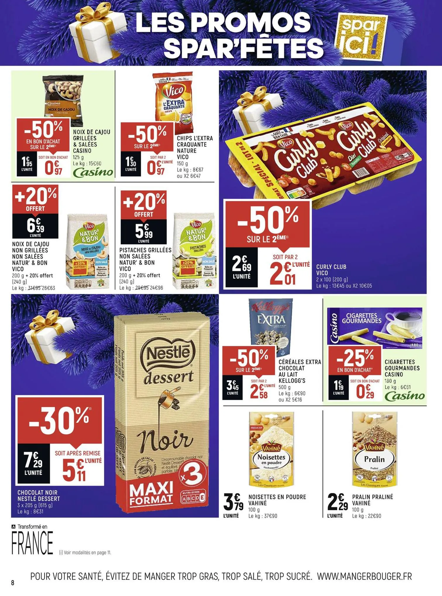 Catalogue Les promos Spar'fêtes, page 00008