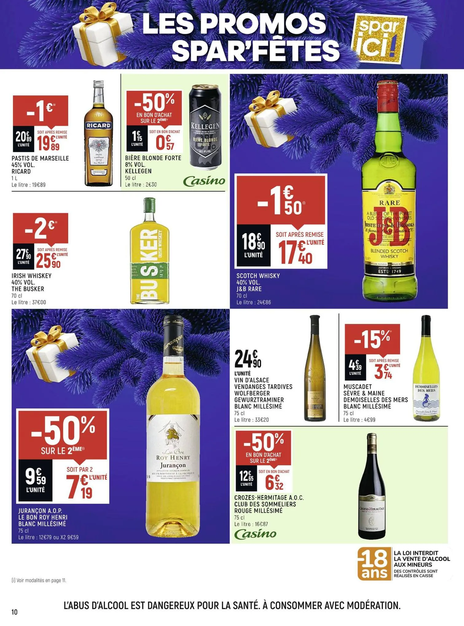 Catalogue Les promos Spar'fêtes, page 00010