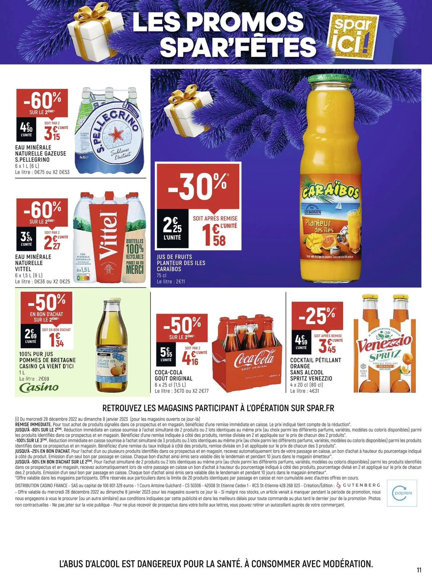 Catalogue Les promos Spar'fêtes, page 00011