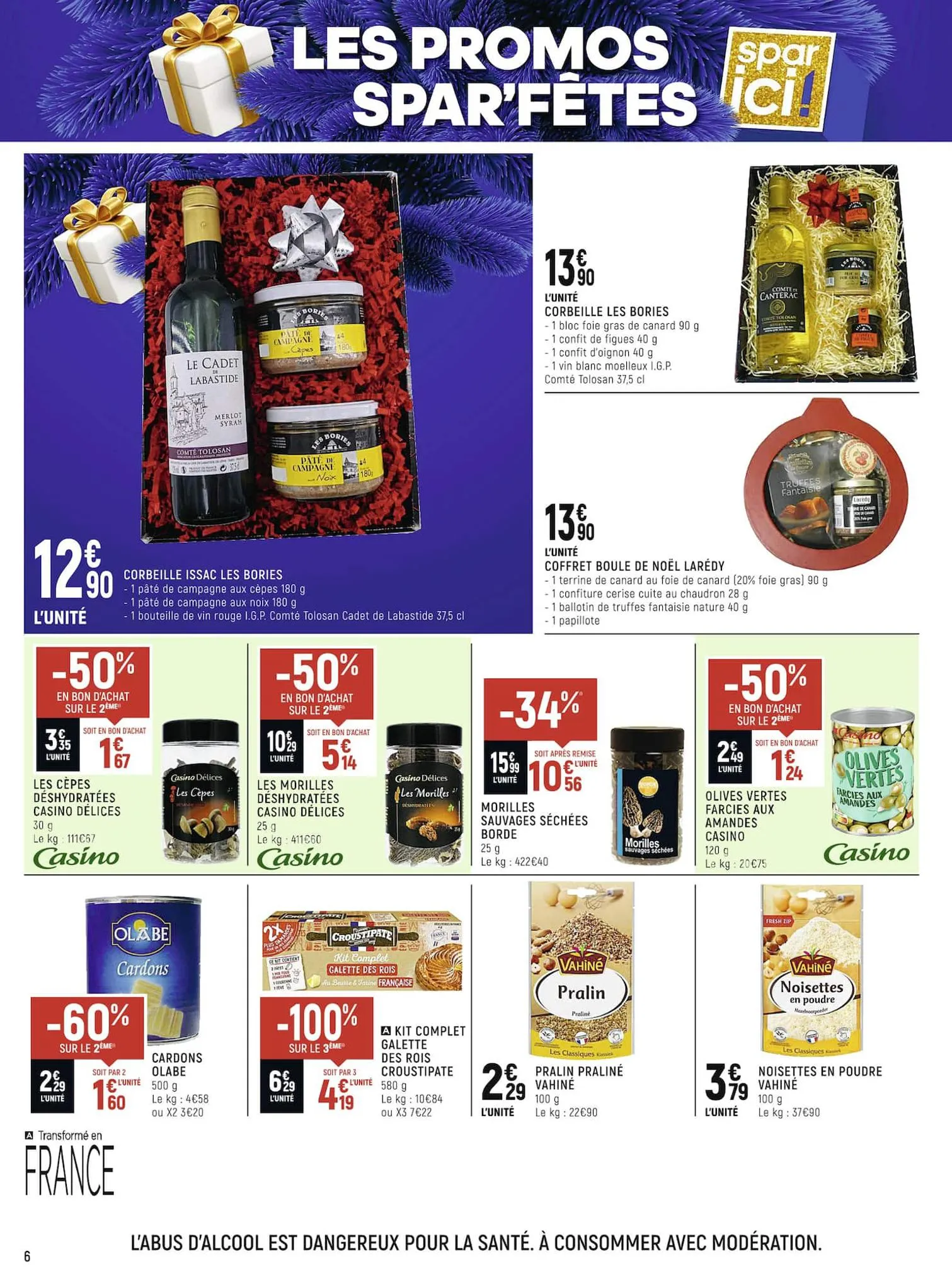 Catalogue Les promos Spar'fêtes, page 00006