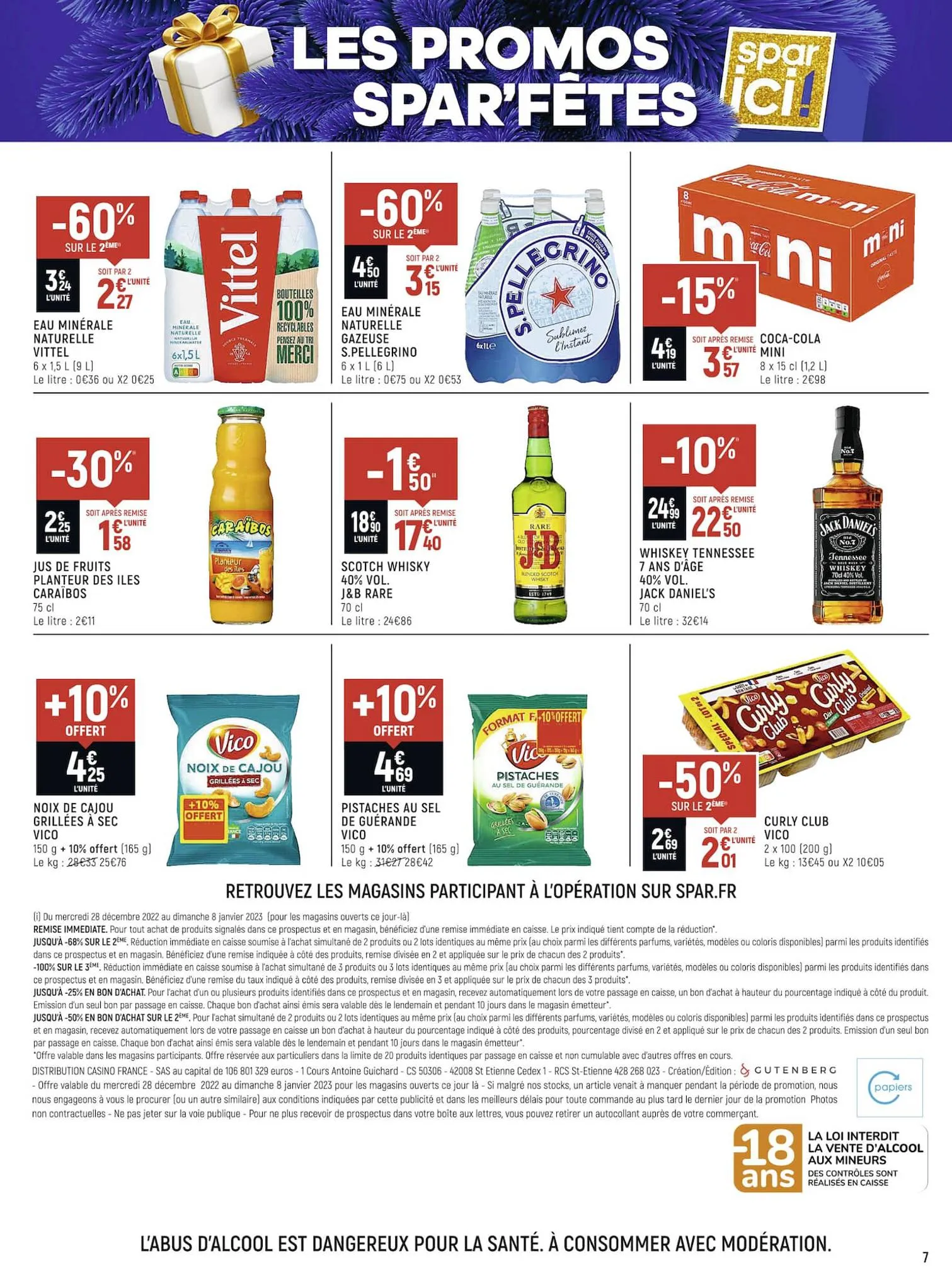 Catalogue Les promos Spar'fêtes, page 00007