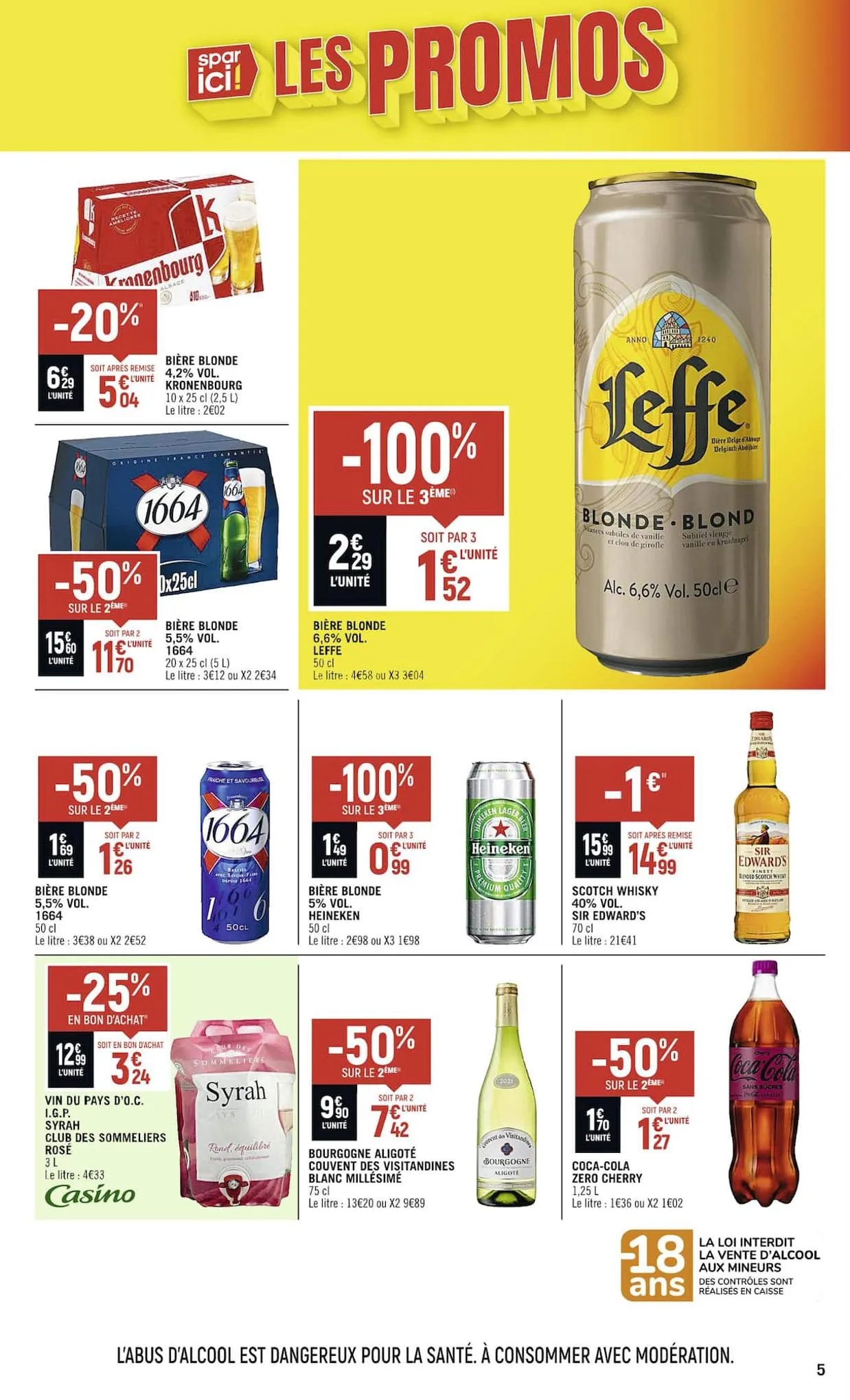 Catalogue SOLEIL SUR LES PROMOS, page 00005