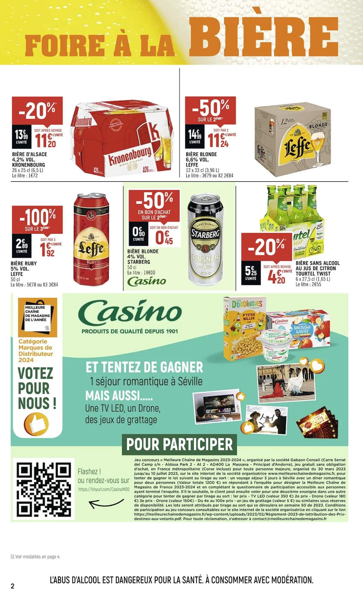 Catalogue -34% SPAR ICI !, page 00002