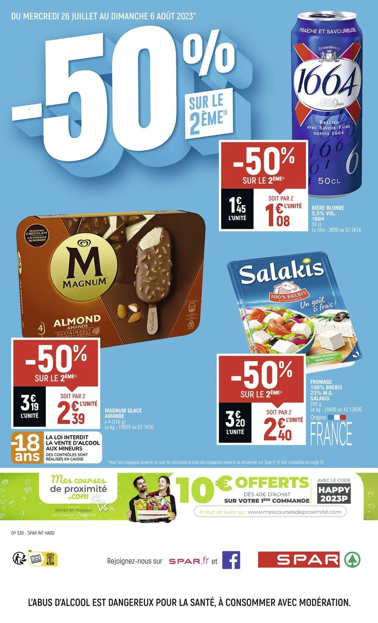 Catalogue LES PROMOS DE L'ÉTÉ SPAR ICI !, page 00012