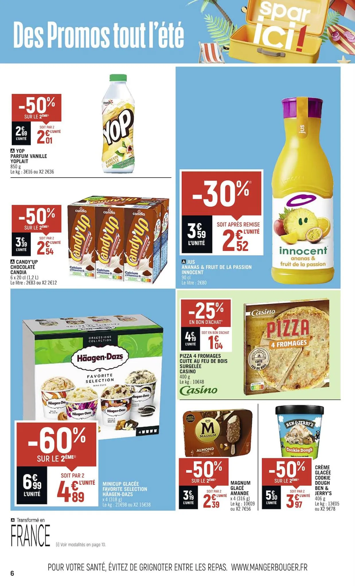 Catalogue LES PROMOS DE L'ÉTÉ SPAR ICI !, page 00006