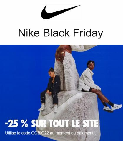 Promos de Sport | Black Friday  Nike sur Nike | 24/11/2022 - 29/11/2022