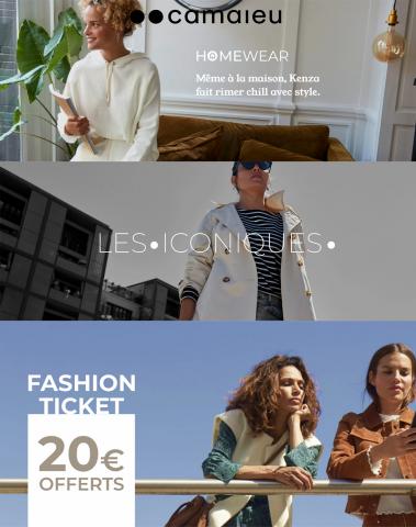 Promos de Vêtements et Chaussures à Marseille | Fashion Ticket! sur Camaieu | 13/09/2022 - 13/10/2022