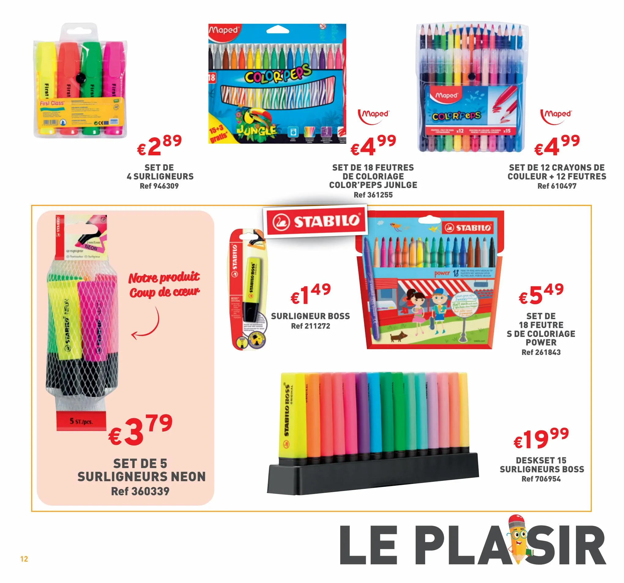 Catalogue Le plaisir à prix trèèèès malin, page 00012