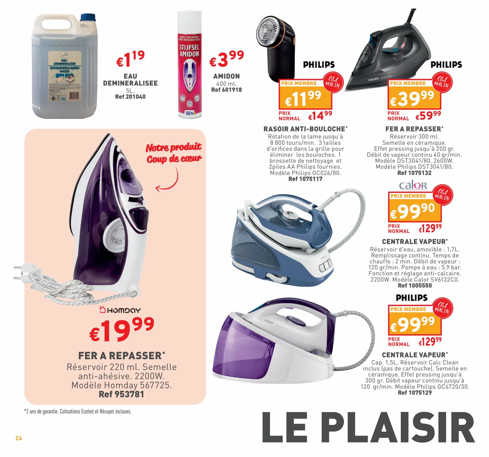 Catalogue Le plaisir à prix trèèèès malin, page 00024