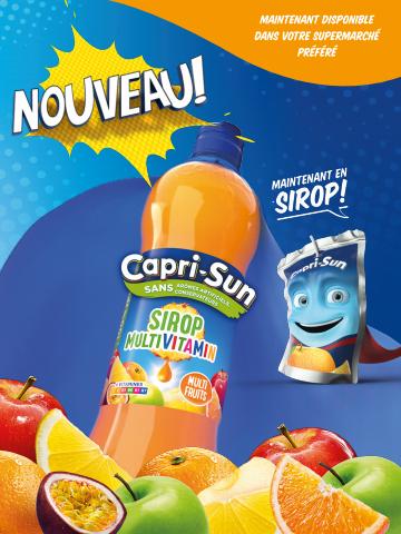 Catalogue Capri Sun | Nouveau Capri-Sun sirop Multivitamin !  | 01/06/2022 - 30/06/2022