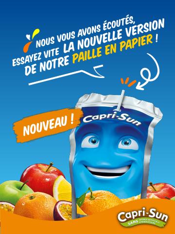 Catalogue Capri Sun à Caen | Nous vous avons écoutés !  | 01/09/2022 - 30/09/2022