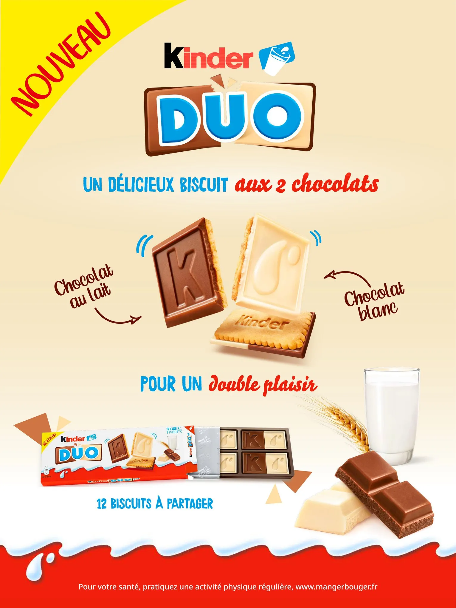 Catalogue NOUVEAU Kinder Duo, le biscuit à partager !, page 00002