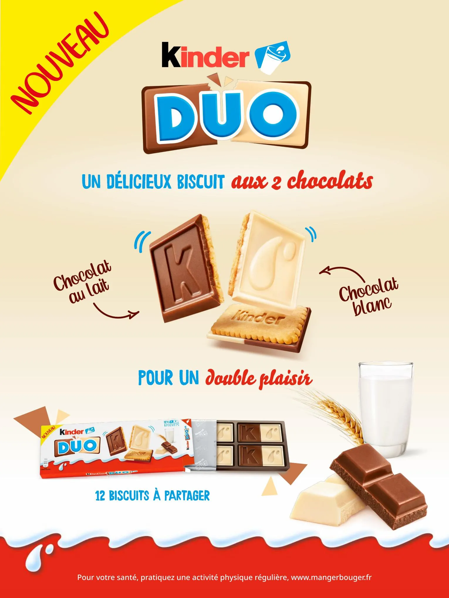 Catalogue NOUVEAU Kinder Duo, le biscuit à partager !.., page 00002