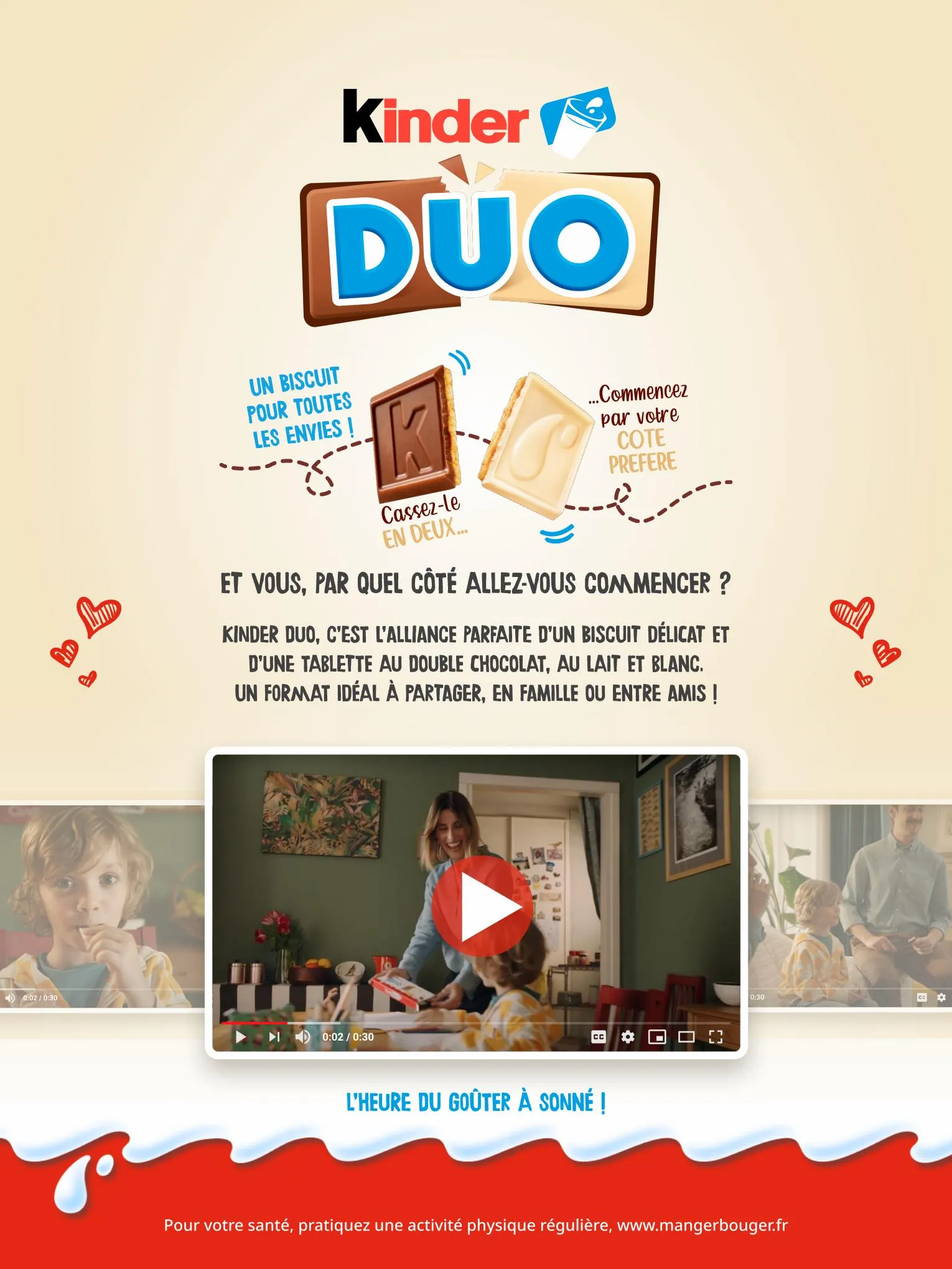 Catalogue NOUVEAU Kinder Duo, le biscuit à partager !.., page 00003