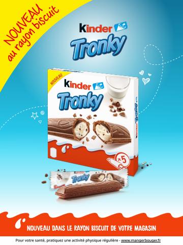 Kinder Tronky, le nouveau biscuit Kinder pour les plus grands
