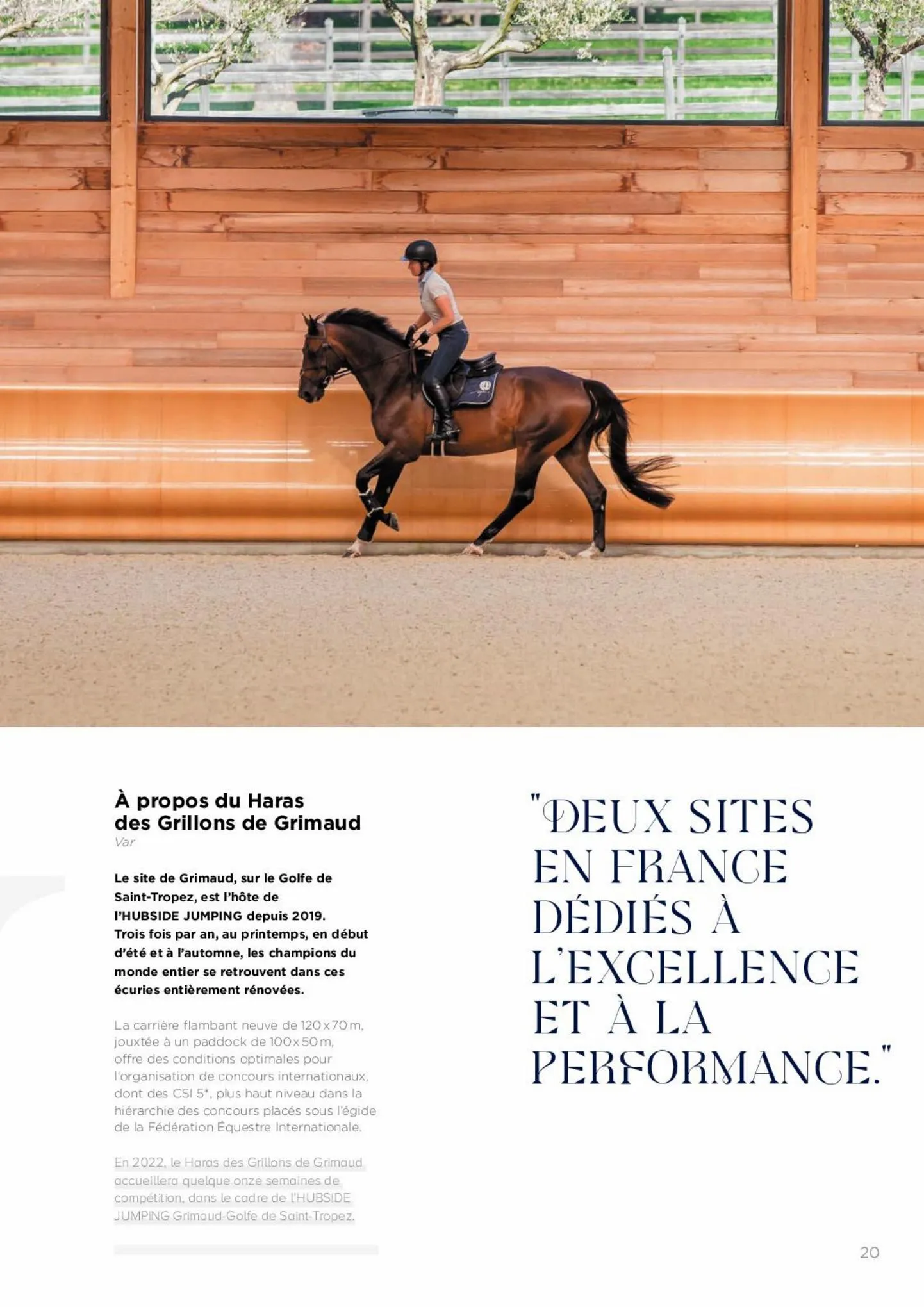 Catalogue Magazine Fall Tour 2022 Jumping Grimaud, page 00023