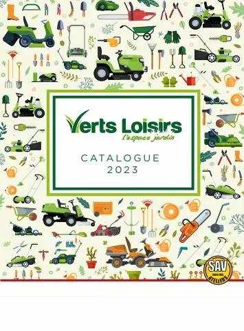 Catalogue Verts Loisirs | Catalogue Verts Loisirs 2023 | 04/05/2023 - 31/12/2023