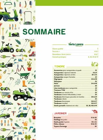 Catalogue Verts Loisirs | Catalogue Verts Loisirs 2023 | 04/05/2023 - 31/12/2023