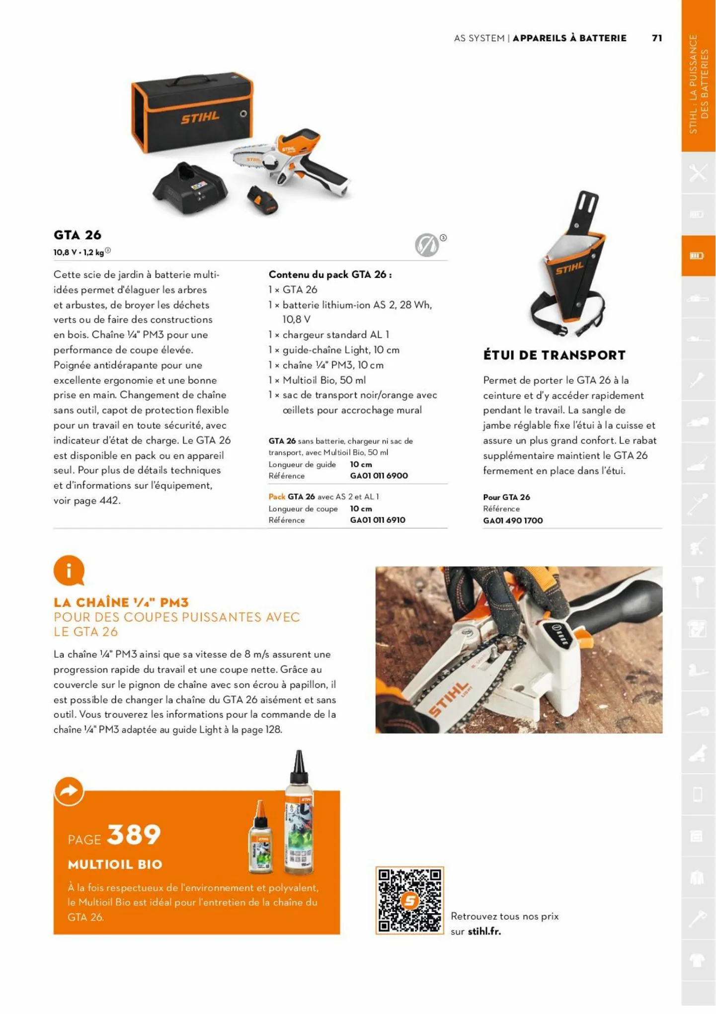 Catalogue Catalogue Stihl - Chivot Verts Loisirs, page 00071