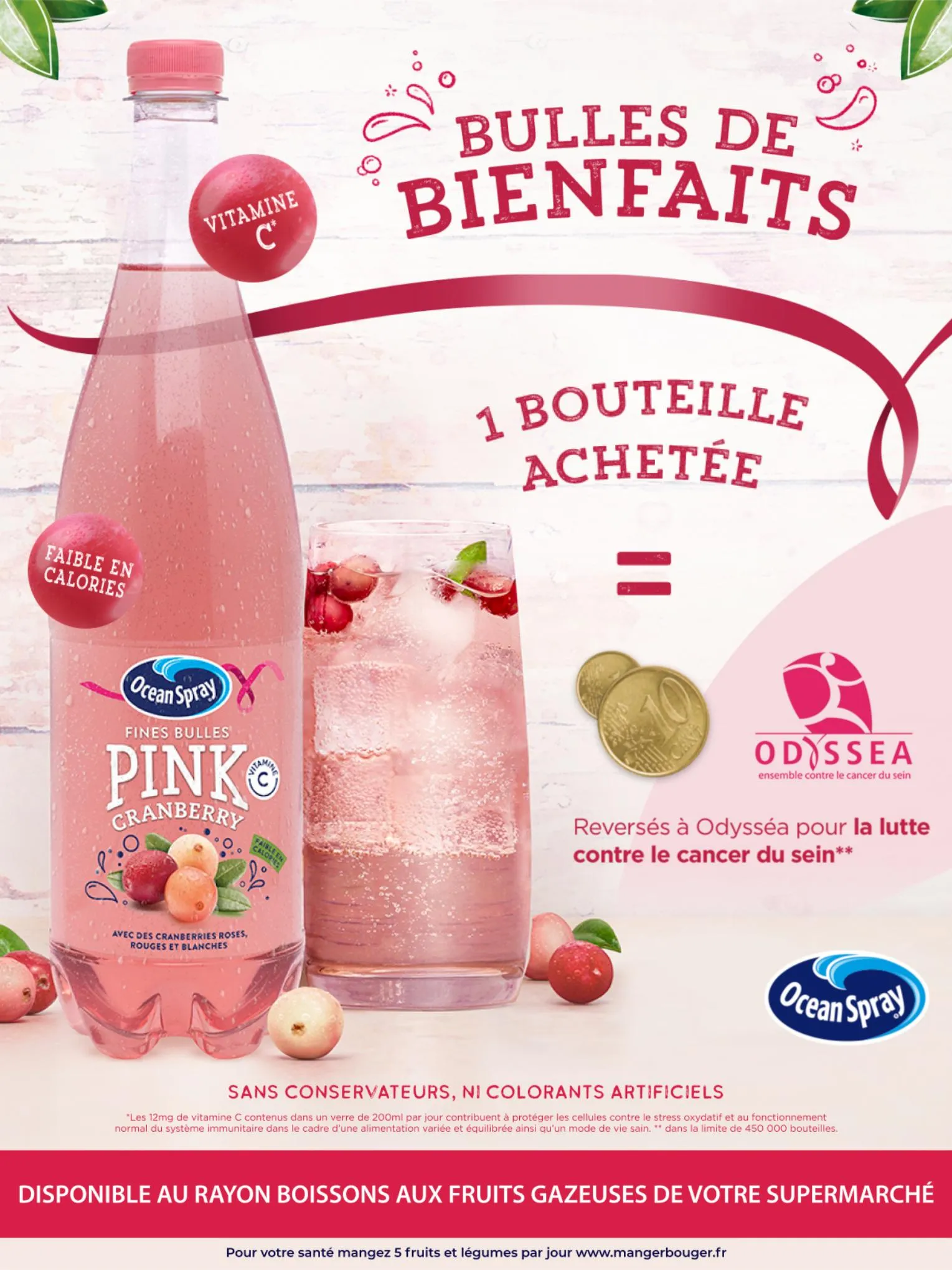 Catalogue Nouvelle gamme Ocean Spray® PINK, page 00003