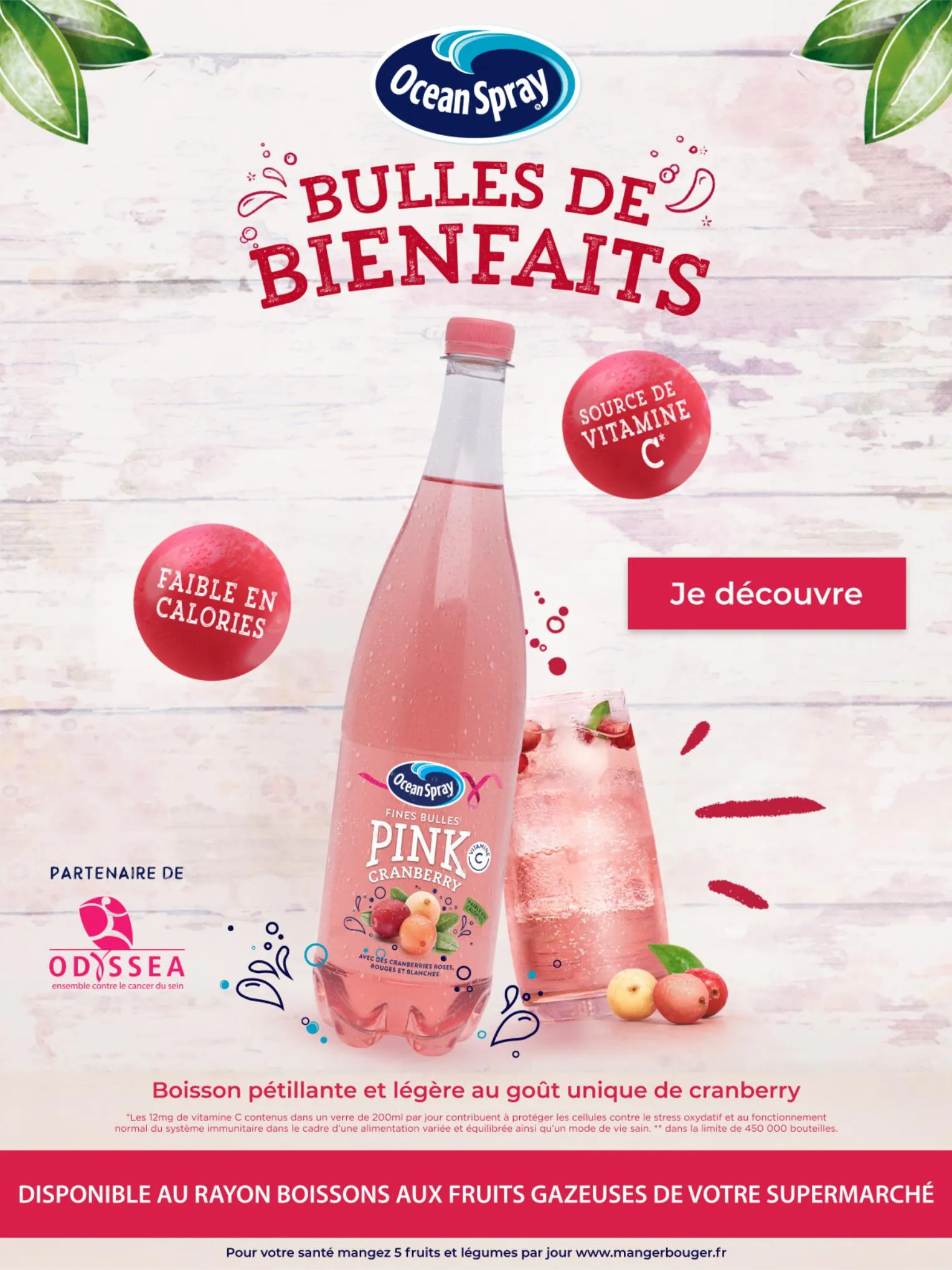 Catalogue Nouvelle gamme Ocean Spray® PINK, page 00004
