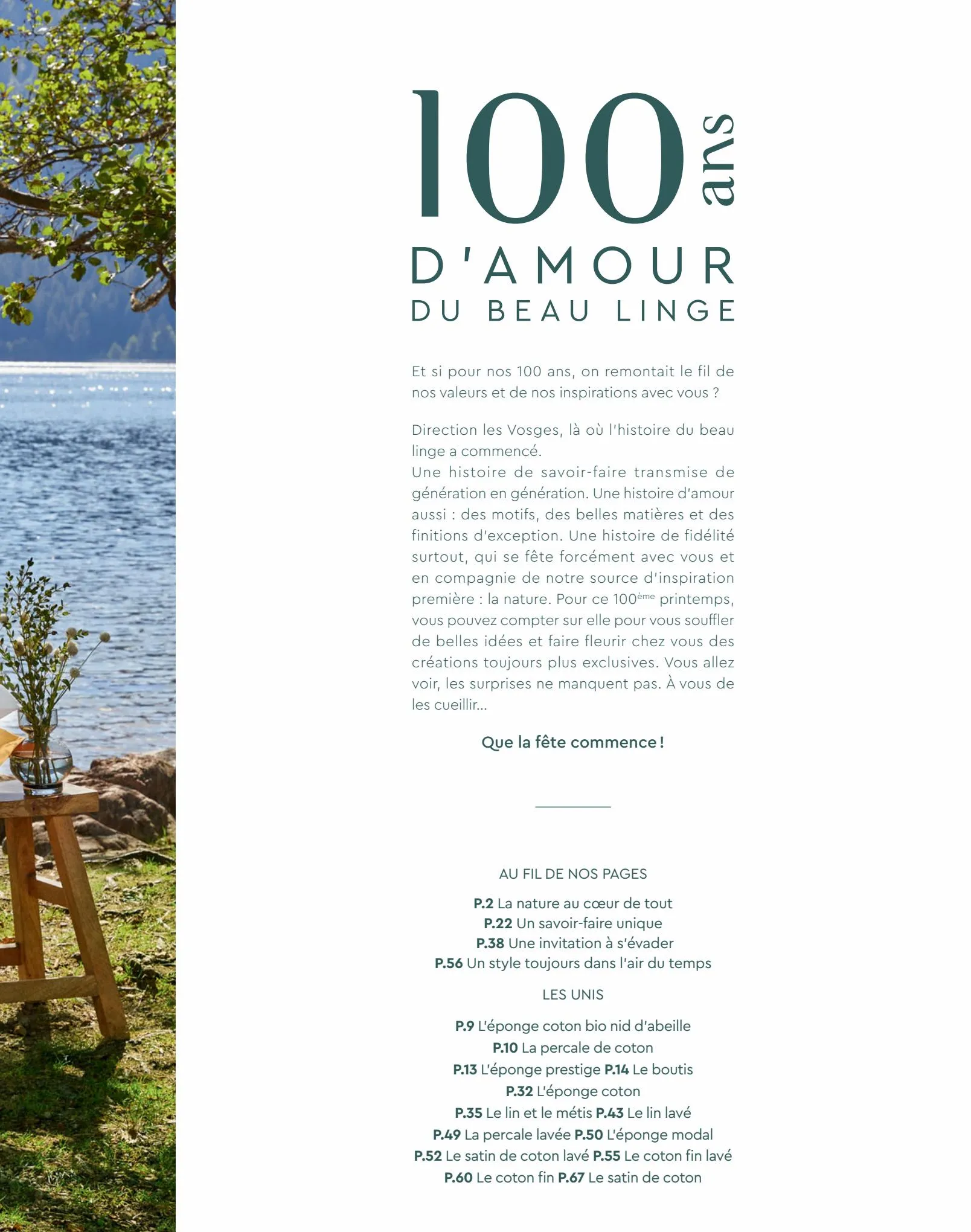 Catalogue D'amour du beau linge, page 00003