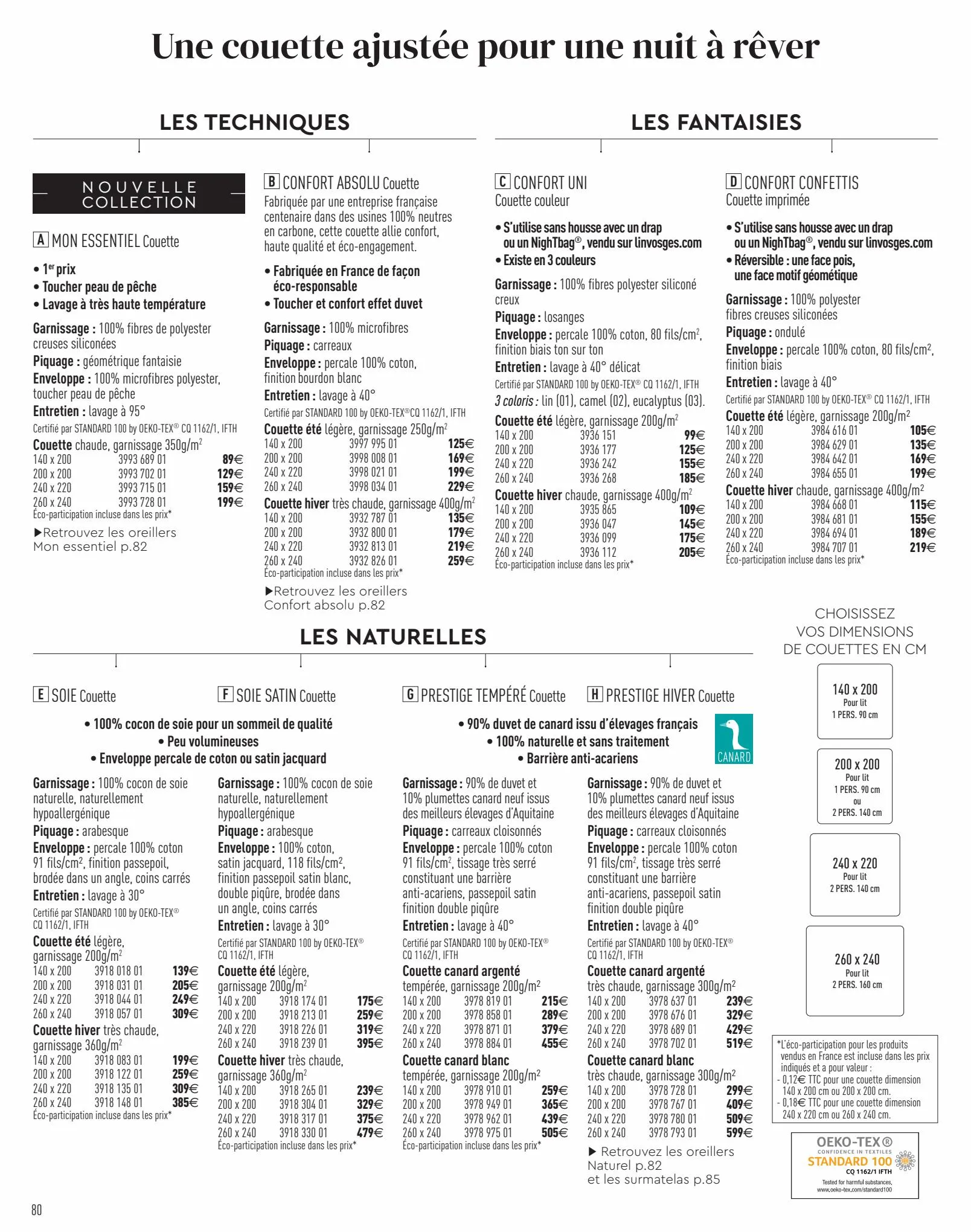 Catalogue Catalogue Linvosges, page 00082