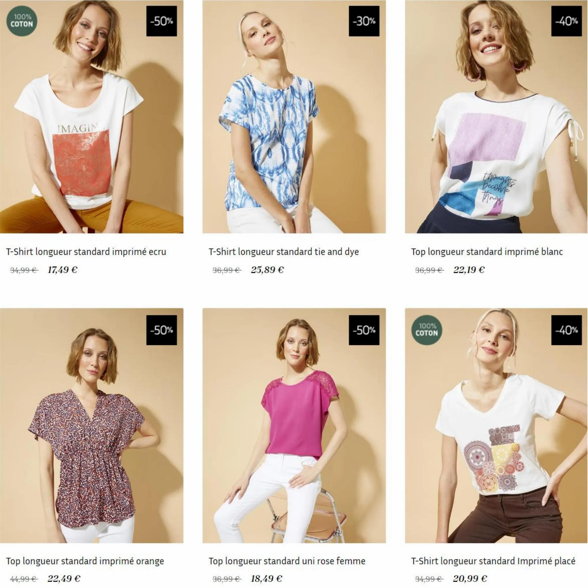 Catalogue SOLDES T-SHIRTS, page 00004