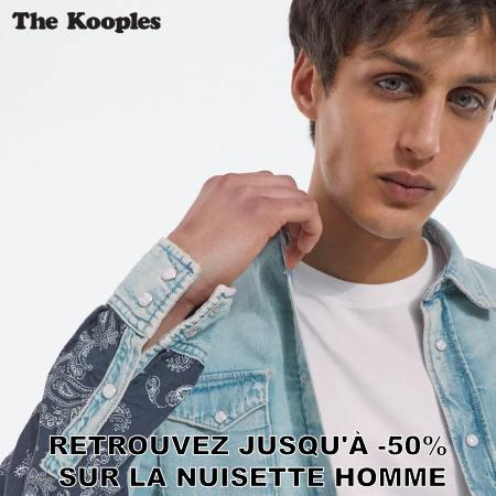 Promos de Marques de luxe à Marseille | Retrouvez jusqu'à -50% sur la nuisette homme sur The Kooples | 12/05/2022 - 25/05/2022